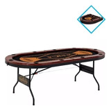 Mesa De Poker Plegable Barrington 10 Jugadores