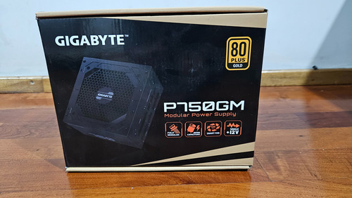 Fuente De Alimentacion Modular Gigabyte 750w 80 Plus Gold