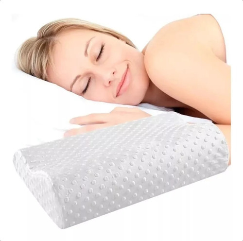 Almohada Con Memory Foam Ortopedica Cervical Terapeutica