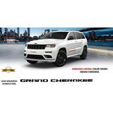 Emblema Lateral Izquierdo Color Negro Grand Cherokee