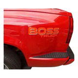 Calcas Sticker Kit Boss Truck P/batea Compatible Con Pick Up