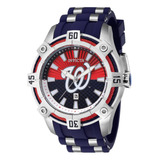 Reloj De Cuarzo Invicta Mlb Washington Nationals 43299 Para