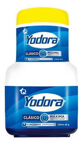 Desodorante Yodora Clásico Crema 60 G + 32 G