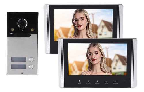 Sistema De Intercomunicación Con Timbre De Vídeo Hd, Pantall