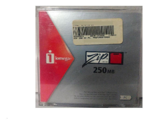 Diskette Iomega Zip 250 Mb Preformateado