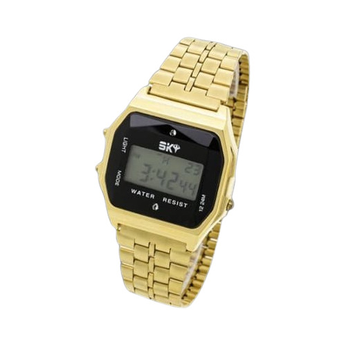 Reloj Feraud Sky Sk81 - Acero Inox Dorado - Digital