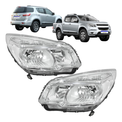 Farol Gm S10 Trailblazer 2012 2013 2014 2015 2016 Novo