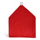 Funda Para Silla De Navidad Pack De 2 Color Rojo Diseño De La Tela Liso