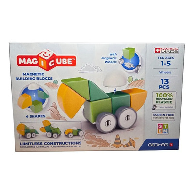 Bloques Magneticos Juego De Construccion 13 Piezas Geomag 13 Bloques Magnéticos