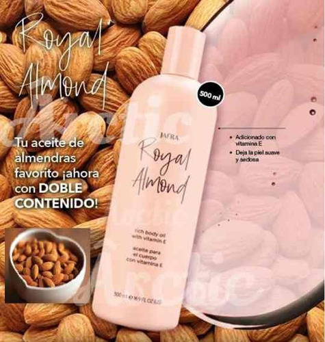 Aceite De Almendras Para Cuerpo Jafra 500ml. Envio Gratis