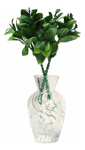 Kit 10 Mini Vaso Decorativo Em Vidro Vasinho Para Planta