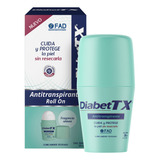 Diabetx Antitranspirante Roll On Piel Del Diabetico 50ml