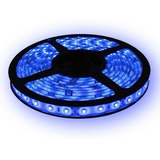 Tira De Led Azul Rollo X 5mts 5050 Exterior 12volts