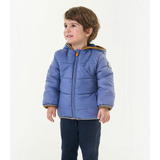 Jaqueta Infantil Masculina Com Capuz Trick Nick Azul