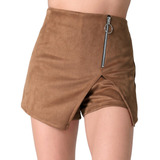 Falda Short Mujer Café Stfashion 79304848