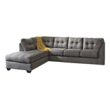 Sala Esquinera Gris, Sofa Secciónal, Sofa Modular Izquierdo