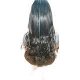 Cortina Cabello Natural 3 Vueltas X50cm Largo Con 3 Peinetas