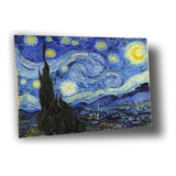 Lienzo Canvas Arte Post Impresionismo Noche Estrellada Vincent Van Gogh