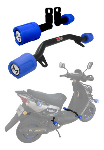 Kit Sliders Laterales Y De Piso Para Vento Ruda 150/170