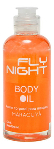 Aceite Corporal Masajes Aromatizado Efecto Tibio Fly Night