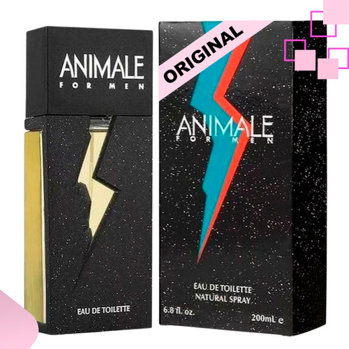 Perfume Animale For Men Edt 200ml Masculino Original Lacrado
