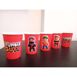 Vaso Polipapel  Personalizado Stumble Guys 