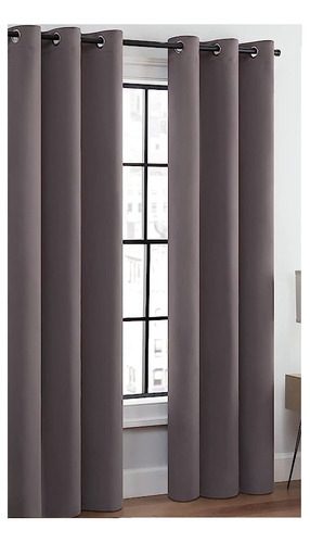 Pack 2 Cortinas Blackout  Aislante Termico 140x21ekipofertas