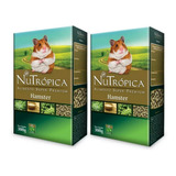 Kit 2 Unidades Ração Natural Hamster Adulto 300g Nutrópica