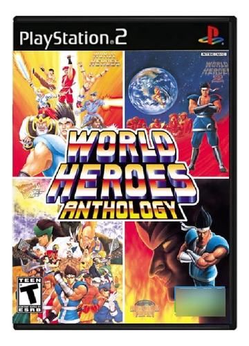 Jogo World Heroes Anthology  Ps2 Original Novo Lacrado