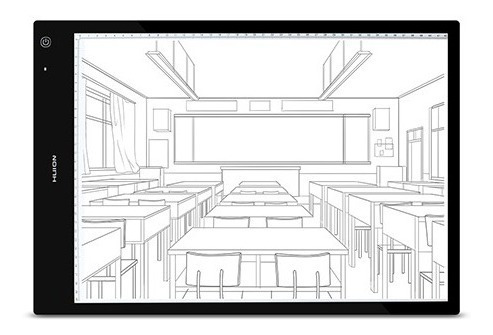 Mesa Luz Digital Recargable Huion Lb3 Dibujo Envió Incluido