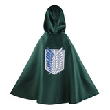 On Titan Attack Cloak Cape Shingeki Cosplay Anime Hot No