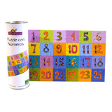 Puzzle Rompecabezas 24 Piezas Modelo Casas Didáctico Niños 