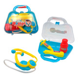 Juego Doctor Infantil Valija Pvc Rigida Juguete Niños/as