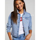 Jaqueta Jeans Infantil  Menina  - Super Estilosa