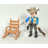 Playmobil Western New Sheriff Novo Xerife Velho Oeste Cadeir