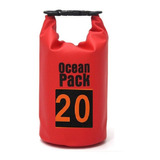 Bolsa Seca Impermeable 20 Lts Deportiva Pesca Campismo Playa