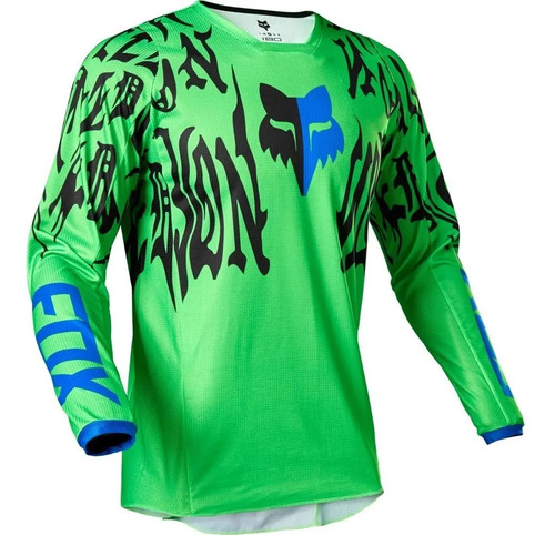Jersey Fox 180 Race Rojo Mtb Downhill Motocross Enduro Rzr
