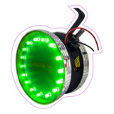 Lanterna Corujinha Led Cabine Caminhão Verde Grande 