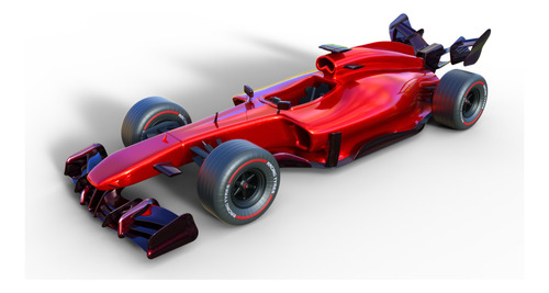 Auto Formula 1 - Stl Para Impresión 3d