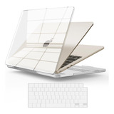 Funda Ibenzer Para Macbook Air 13 M2 + C/teclado Clearr