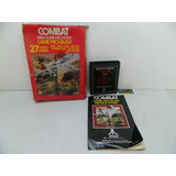 Combat Original C/ Caixa E Manual P/ Atari - Loja Fisica Rj