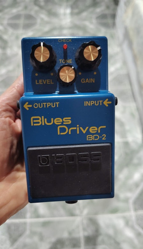 Pedal De Guitarra Electrica Boss Blue Driver
