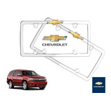 Par Porta Placas Chevrolet Tahoe 2007 A 2014 Original