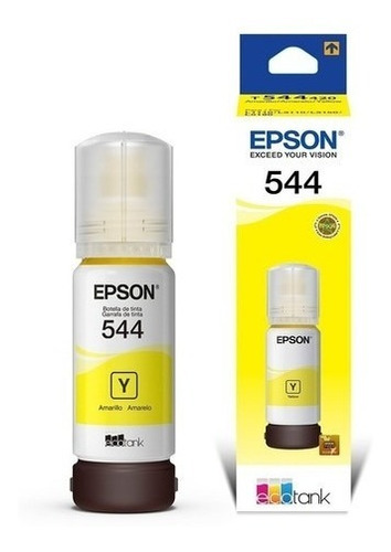 Botella Tinta Epson 544 Original Amarillo 65 Ml