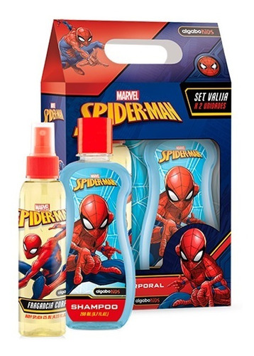 Avengers Spiderman Set Body Splash 125ml + Shampoo X200 Ml