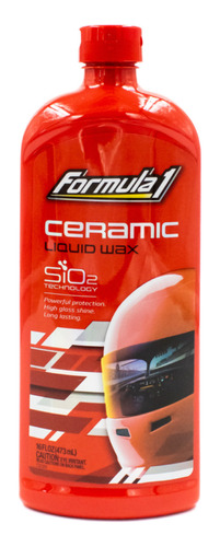 Cera Liquida Formula 1 Tecnologia Si02 Auto Reluciente 16oz