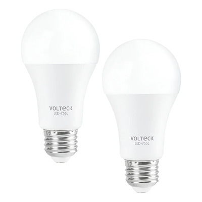 Kit De 2pzs Foco Led A19 Con Sensor Deluzencendidoautomático | MercadoLibre