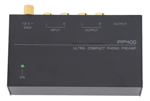 Preamplificador Phono Turntable Preamp Pp400, Ultra Compacto
