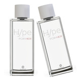 Perfume Feminino Hype For Her 100 Ml Hinode Kit C/ 2und