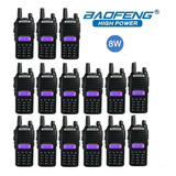 8w 15 Radios Baofeng Uv-82 Hp Vhf/uhf Máxima Potencia 